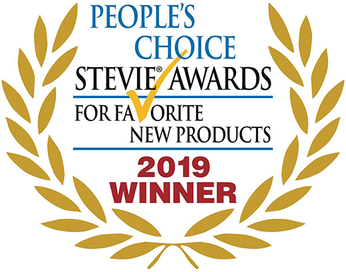 Stevie Awards for the favorite new products 2019 winner seal