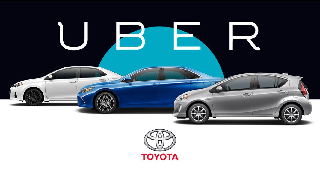 Toyota and Uber partner to explore ridesharing collaboration
