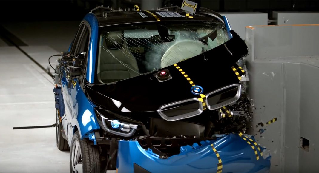 Electric cars fall short of IIHS safety award
