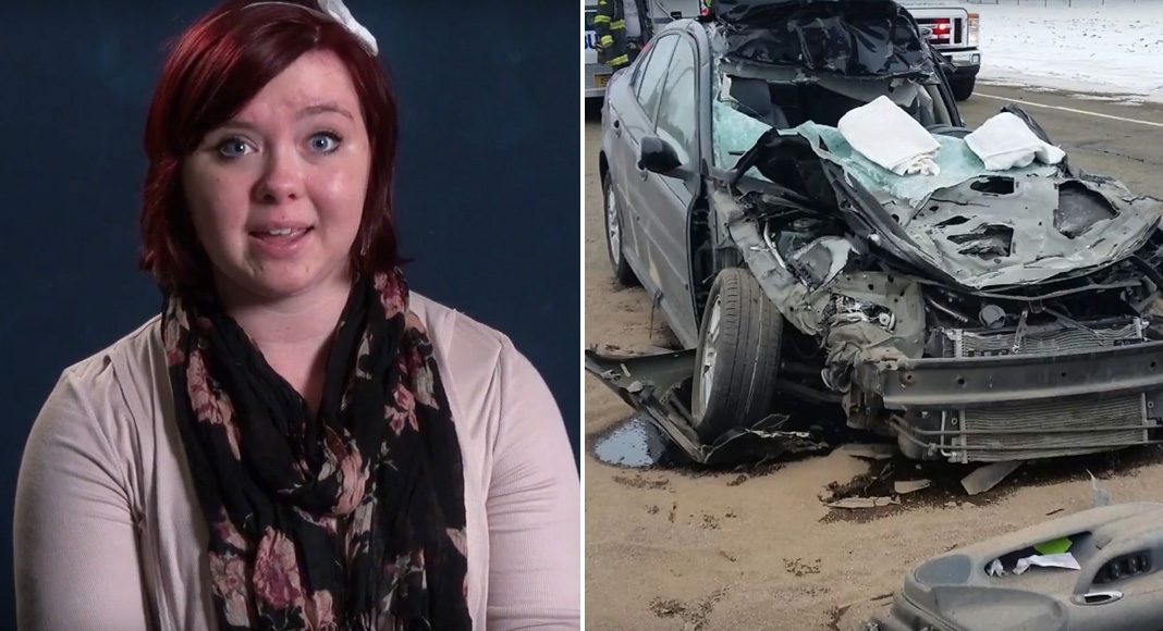 Young Wisconsin driver shares distracted driving story