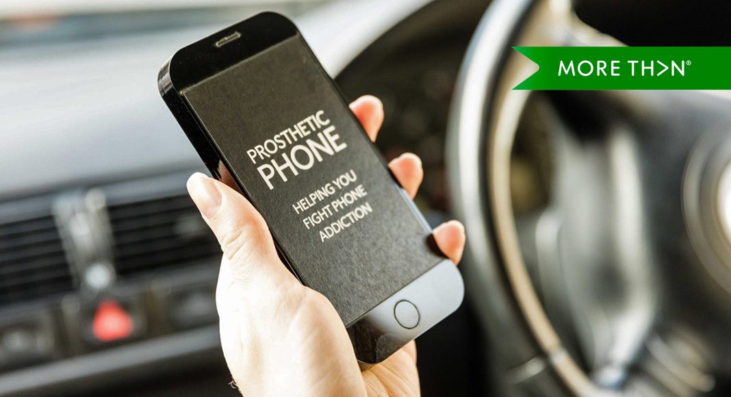 Could a FAKE phone prevent distracted driving?