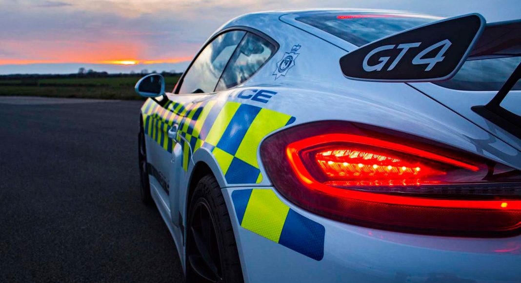 Police force is gifted a Porsche to engage with young drivers