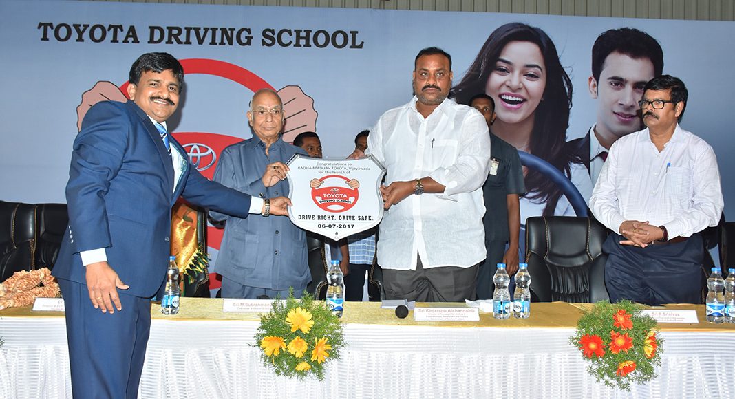 Launch of Toyota Driving School in India