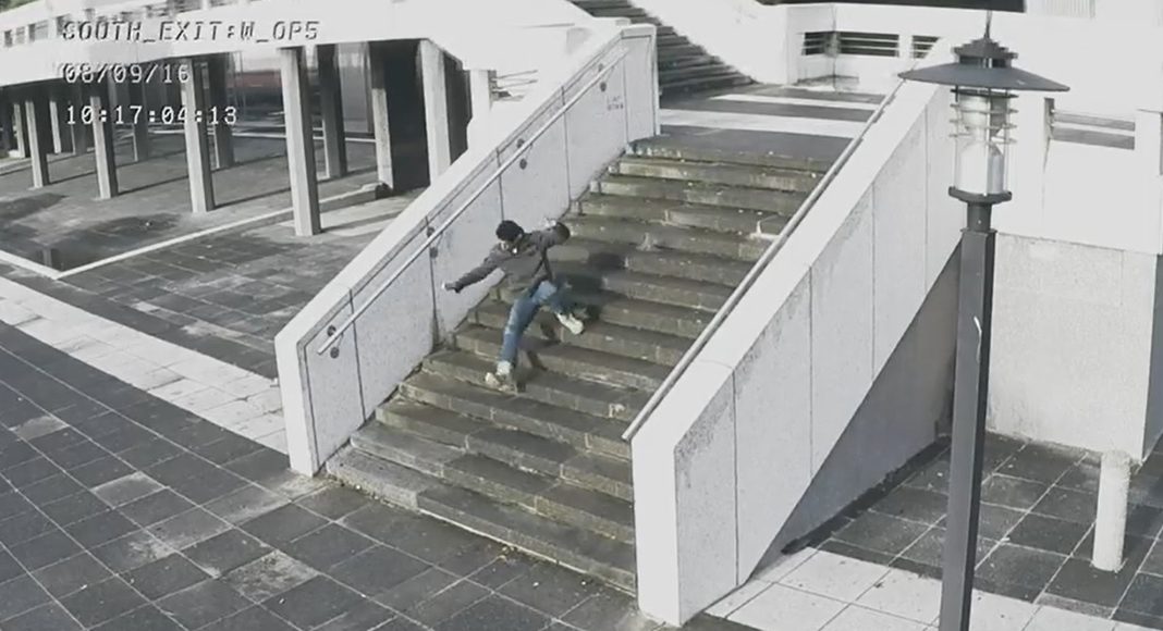 Comedy ‘texting and walking’ ad targets distracted drivers