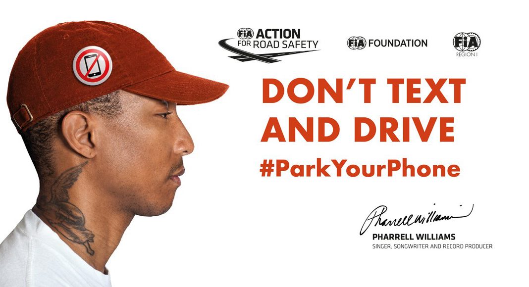 FIA launches #ParkYourPhone distracted driving campaign