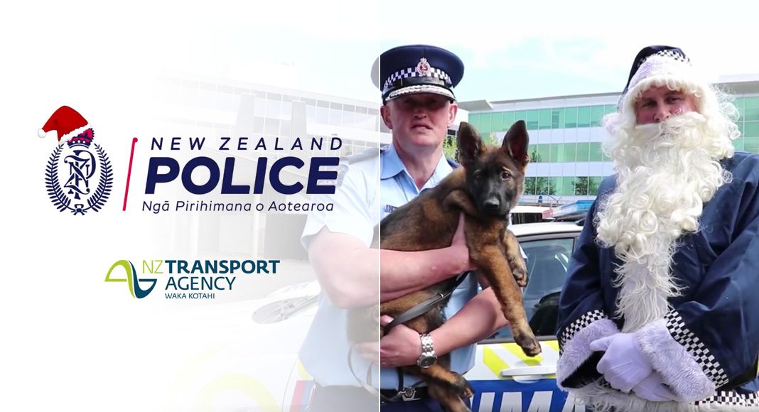 Santa helps NZ Police and NZ Transport Agency deliver road safety message