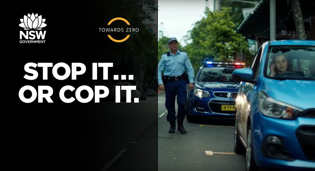 New South Wales motorists urged to stop it... or cop it