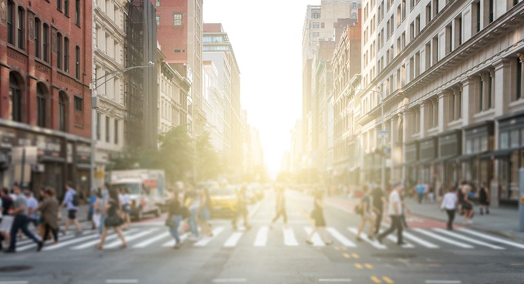 IIHS report pedestrian deaths U.S. new report by the Insurance Institute for Highway Safety (IIHS), the increase has been mostly in urban or suburban areas, at non-intersections, on arterials—busy roads that funnel traffic toward freeways—and in the dark.