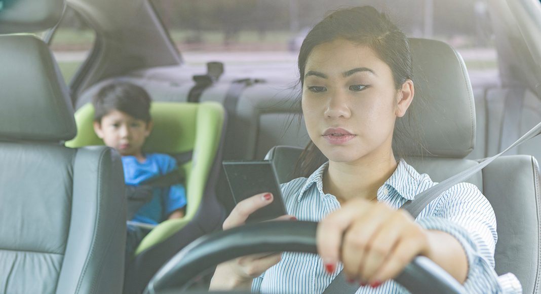The study also found a correlation between cell phone use while children were in the car and other risky driving behaviors, such as not wearing a seat belt and driving under the influence of alcohol whether or not children were present in the car.