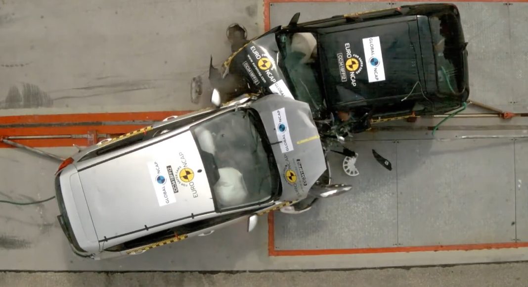 To mark the 20th anniversary of European Union (EU) crash test legislation, Global NCAP has carried out a car-to-car crash test of one of Europe’s best-selling models, the Ford Fiesta; one dating from 1998 and the other a current model. Global NCAP carried out crash tests of Ford Fiestas to mark 20th anniversary of EU crash testing