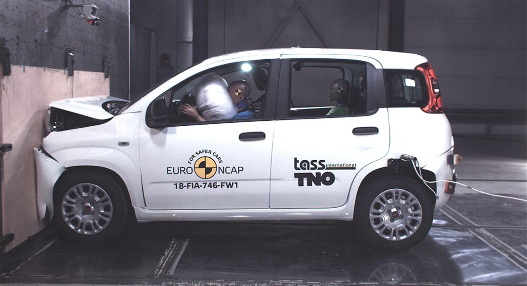 FIAT Panda crash test Euro NCAP