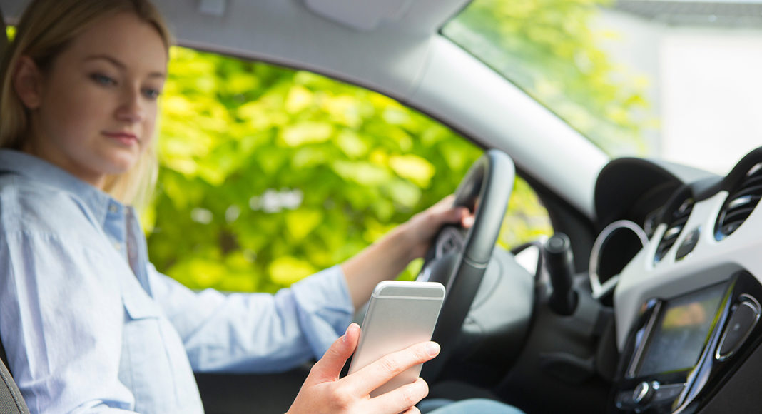 Teen driver crash risk can be increased sevenfold by reaching for objects