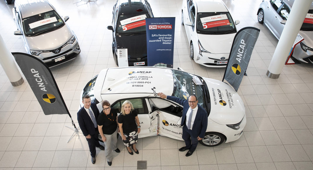 A new car dealership in South Australia has put a crashed car on display to customers as part of a national initiative to build consumer awareness and understanding of vehicle safety. Crashed car goes on display in South Australia