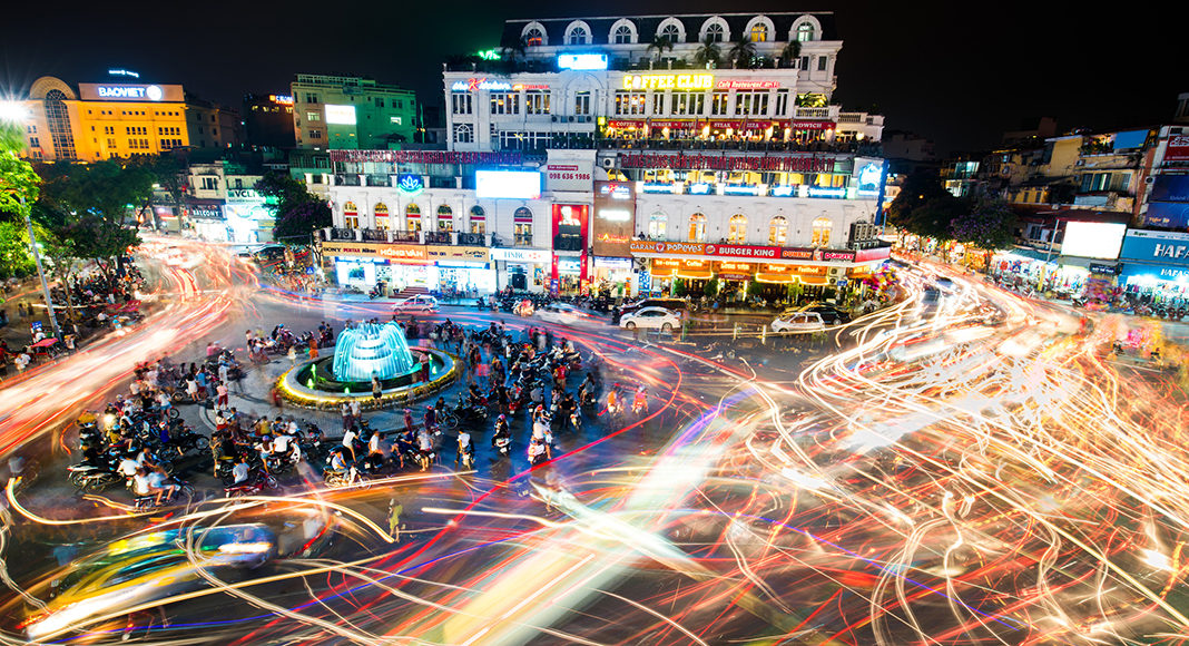 'Drunk No Driving' Campaign in Hanoi, Vietnam