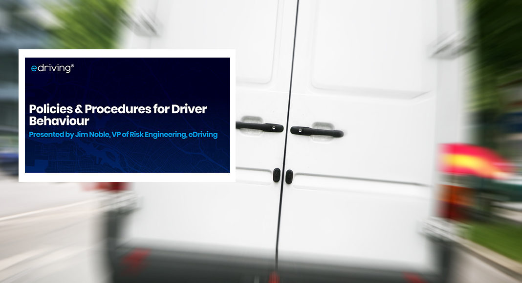 Jim Noble, Brake webinar, Driver Policies and Procedures
