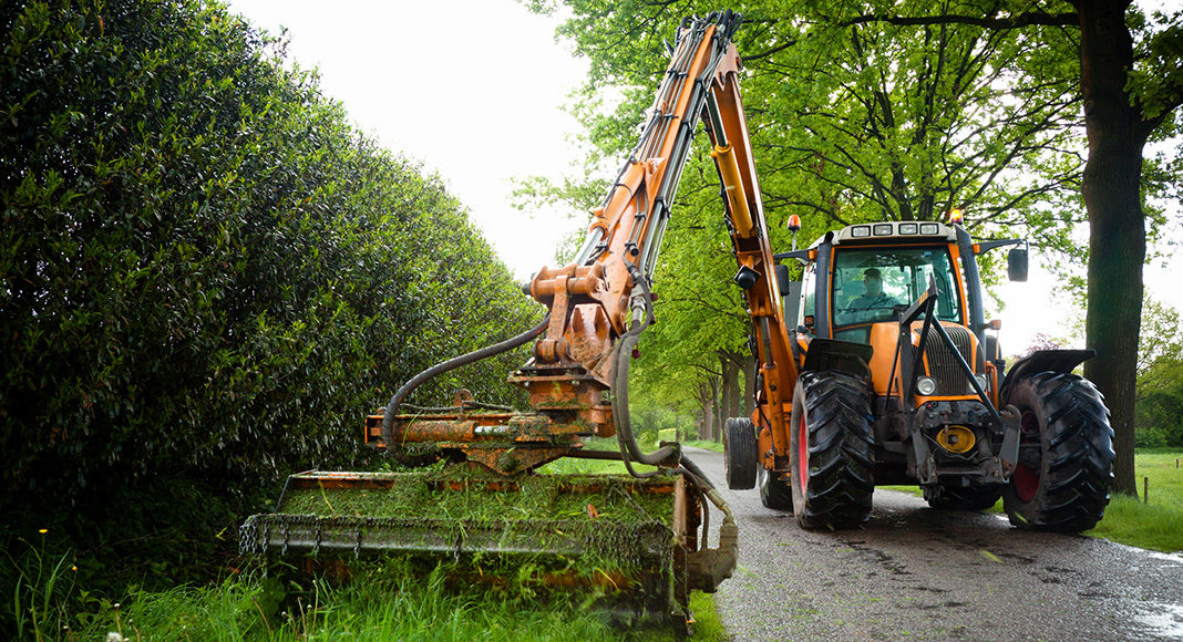 Maintenance crews will be performing the perennial task for the remainder of the summer and into the coming fall months, with large mowing equipment being used to manage and cut high grass and other plants that grow along the sides of the roads.