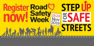 The theme of this year’s Week is Step up for Safe Streets. The event provides the opportunity to promote life-saving messages and show your commitment to road safety to employees and their families, customers, suppliers and your local community.