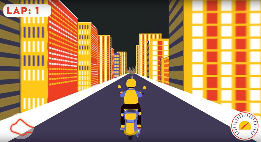 The students took an innovative approach to raise awareness of the fatal consequences of speeding by incorporating elements of video game design into an animated public service announcement.