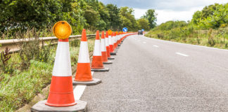Cones are needed to protect road users and road workers while essential improvements or maintenance is carried out on the busy routes.