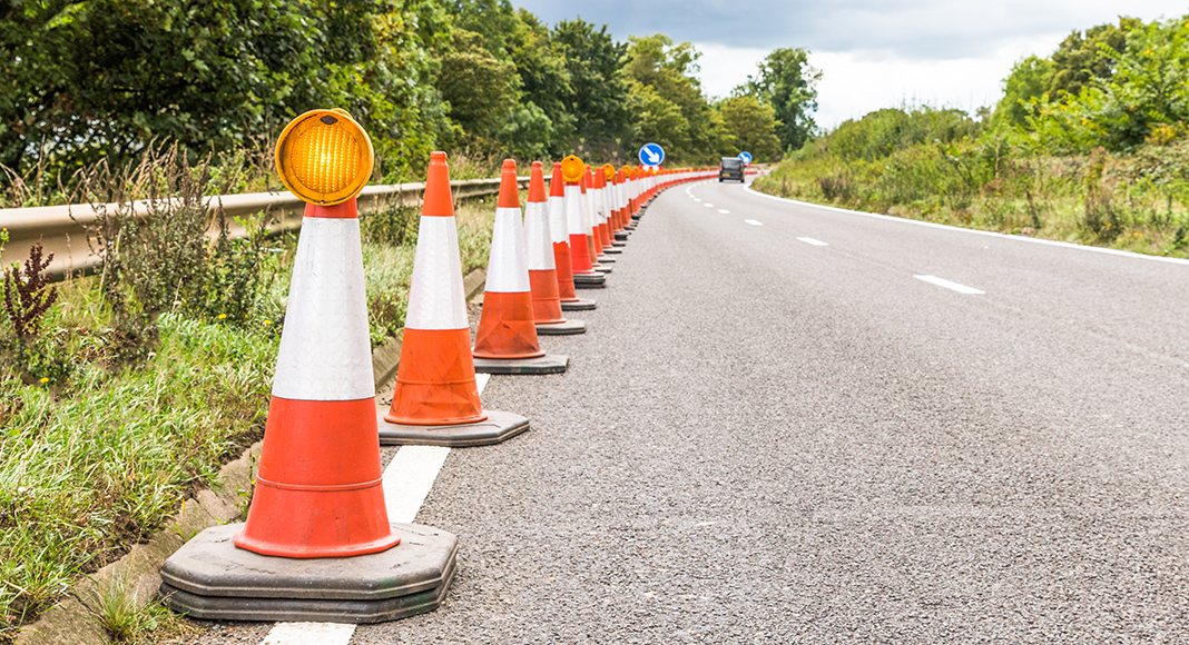 Automated cone laying vehicles set for UK roads by end of year