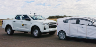 All variants of the Isuzu D-MAX (Utility) and Toyota Yaris (Light Car) achieved the maximum 5 star ANCAP safety rating against the latest test and rating criteria – including the fitting of a new centre airbag.