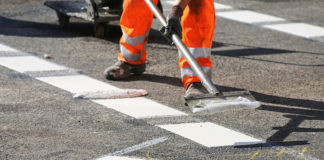 When white road markings are removed, for example when road layouts change, the original lines can sometimes still appear as faint or “ghost” markings, particularly in bright sunshine, making the road ahead unclear for drivers.
