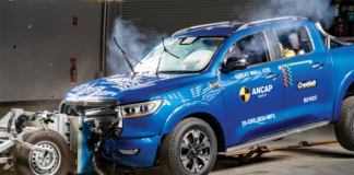 The GWM Ute has been assessed against ANCAP’s current and most stringent 2020-2022 test criteria and was shown to provide a high level of safety to occupants and other road users.