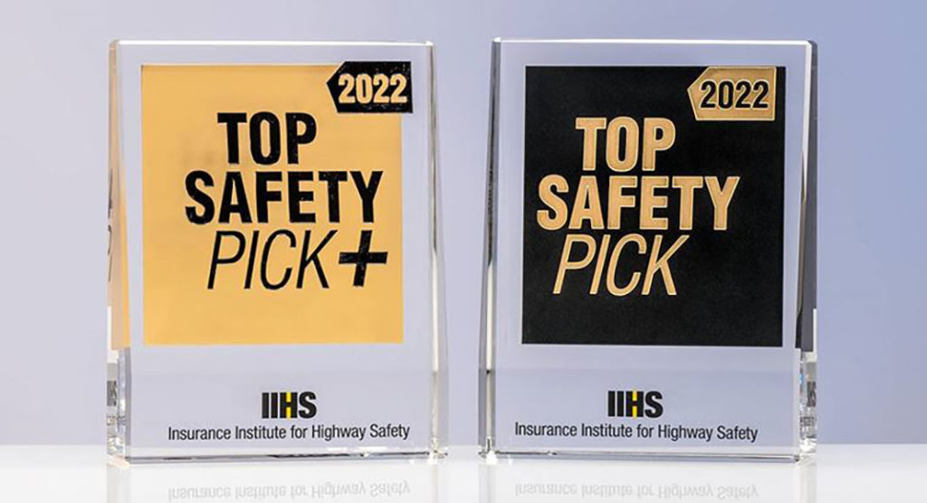 IIHS announces top safety pick awards for 2022 Three60 by eDriving