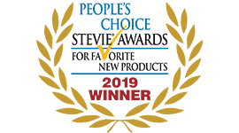 [Award Image for People’s Choice Stevie® Award, Favorite New Products, Gold, 2019]