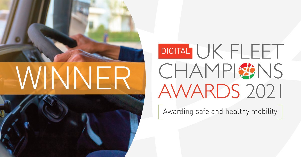 [Award Image for UK Fleet Champions Awards Fleet Safety Product (In-Vehicle), 2021]