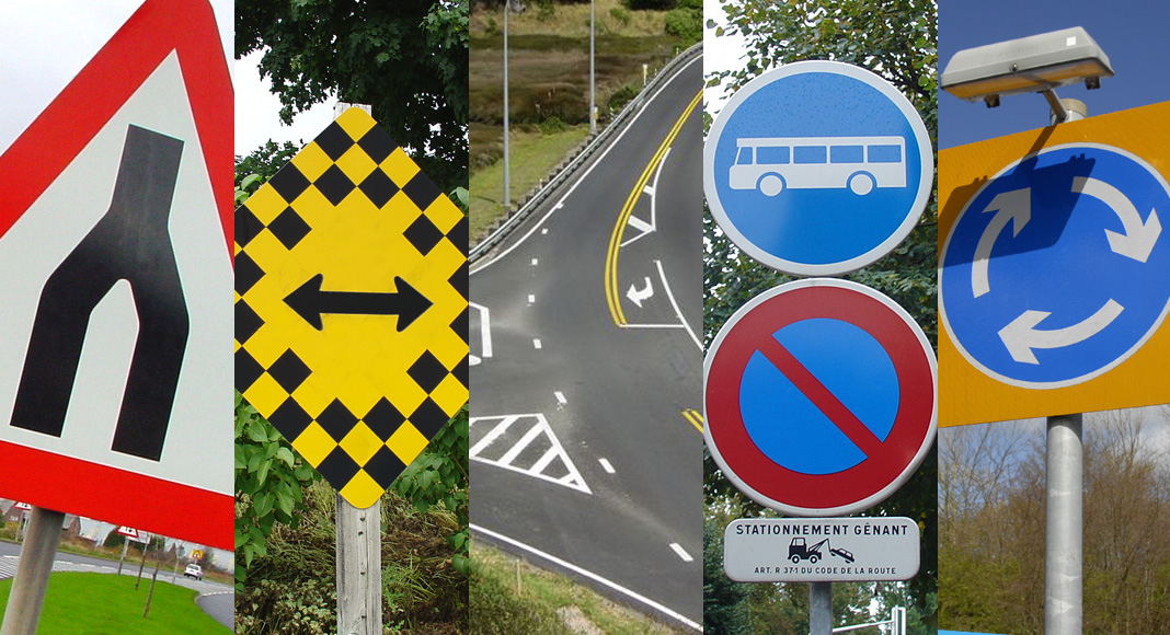 Can removing traffic signs and road markings make our roads safer?